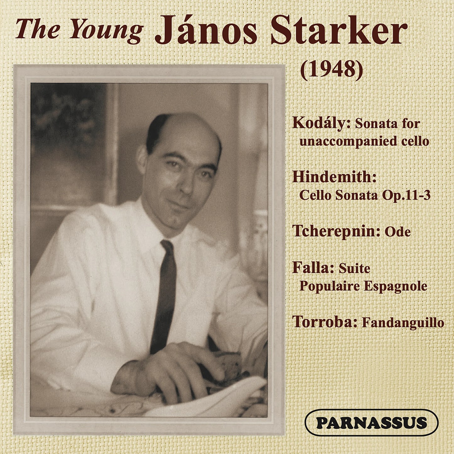 THE YOUNG JANOS STARKER (CD WITH FREE MP3 Digital Download)