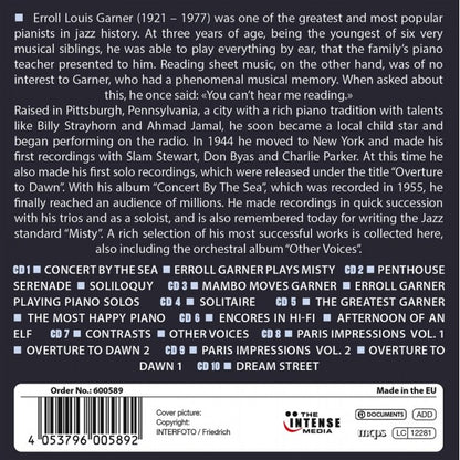 ERROLL GARNER: MILESTONES OF A LEGEND (10 CDS)