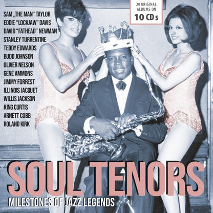 SOUL TENORS: FROM KING CURTIS TO GENE AMMONS - MILESTONES OF JAZZ LEGENDS (10 CDS)