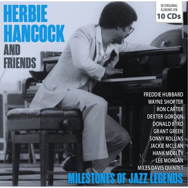 HERBIE HANCOCK & FRIENDS - Milestones of Jazz Legends (10 CDs)