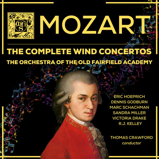 MOZART:  The Complete Wind Concertos - Academy of Old Fairfield Academy, Thomas Crawford (Digital Download)