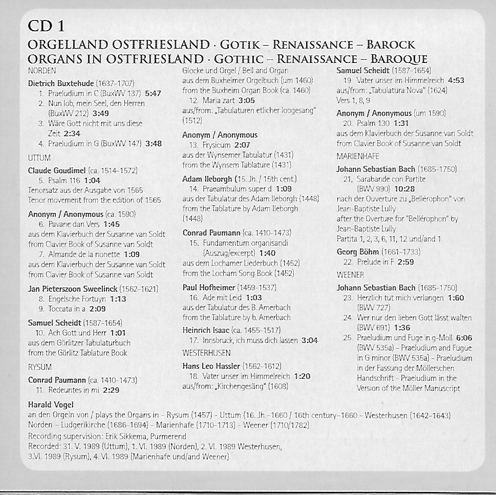 FAMOUS ORGAN MUSIC FROM EUROPE (10 CDS) ClassicSelect World