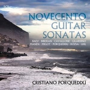 NOVECENTO GUITAR SONATAS OF THE 20TH CENTURY - Christiano Porqueddu (PDF OF LINER NOTES)