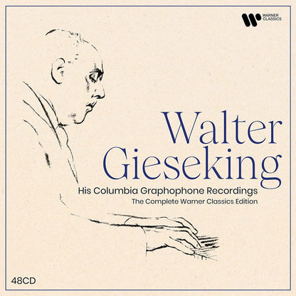 WALTER GIESEKING: His Columbia Graphophone Recordings - The Complete Warner Classics Edition (48 CDs)