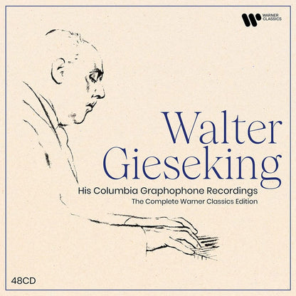 WALTER GIESEKING: His Columbia Graphophone Recordings - The Complete Warner Classics Edition (48 CDs)