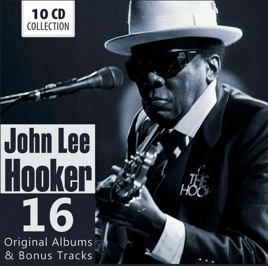 JOHN LEE HOOKER: 16 Original Albums and Bonus Tracks (10 CDs)
