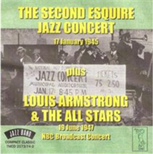 SECOND ESQUIRE JAZZ CONCERT: Louis Prima, Sidney Bechet, Benny Goodman + Louis Armstong & The Allstars (2 CDs)