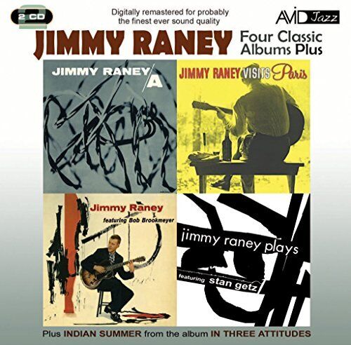 JIMMY RANEY: FOUR CLASSIC ALBUMS PLUS (A / JIMMY RANEY FEATURING BOB BROOKMEYER / JIMMY RANEY VISITS PARIS / JIMMY RANEY PLAYS) (2CD)