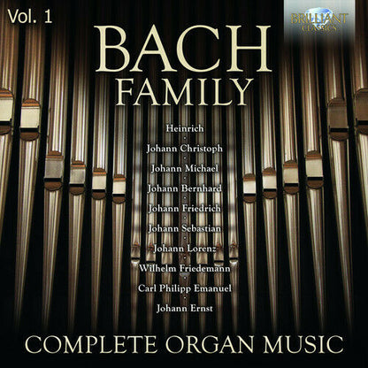 BACH FAMILY: COMPLETE ORGAN WORKS, VOL. 1 (24 CDS)