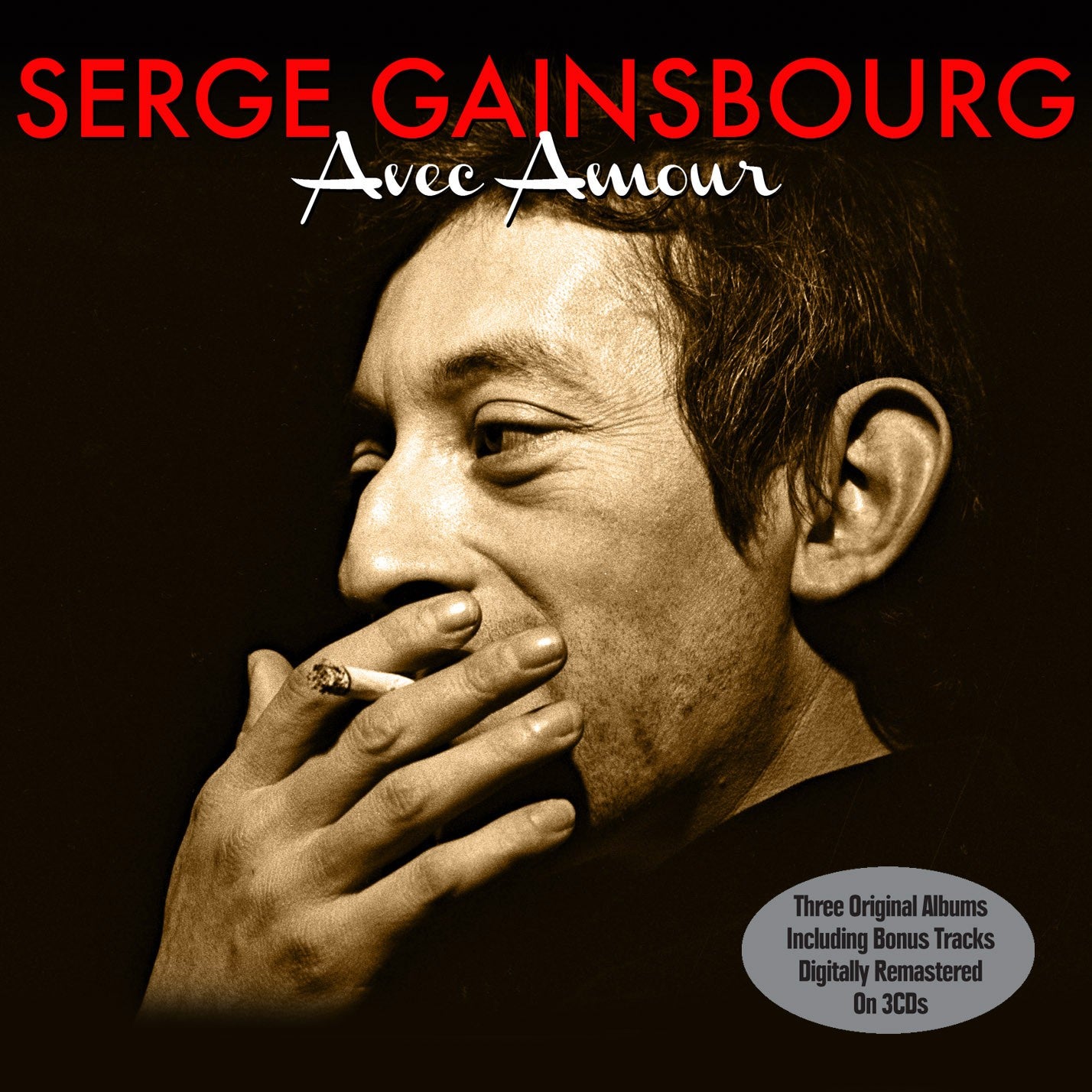SERGE GAINSBOURG: Avec Amour (3 CDS)