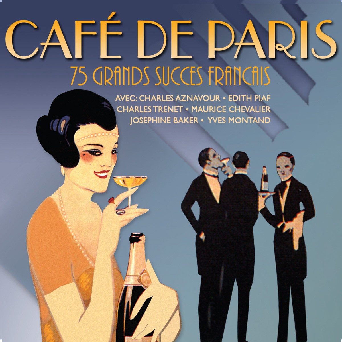 CAFE DE PARIS - 75 GRAND SUCCESS DE FRANCAIS (3 CDS)