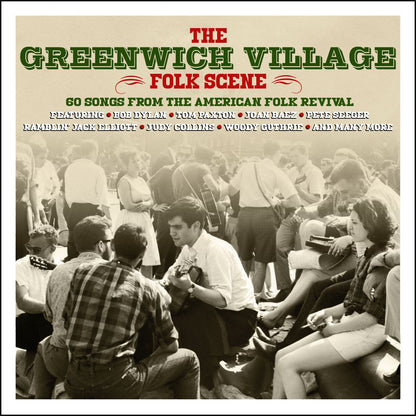 GREENWICH VILLAGE FOLK SCENE: Bob Dylan, Tom Paxton, Joan Baez, Pete Seeger, Judy Collins (3 CDS)