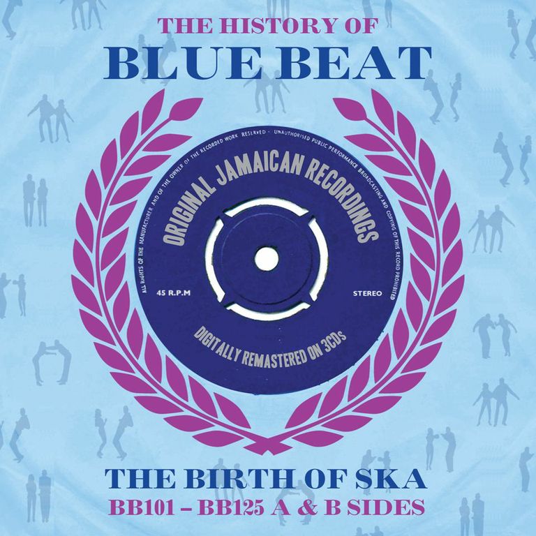 HISTORY OF BLUEBEAT - BIRTH OF SKA BB51-BB75 A&B SIDES: Magic Notes, Laurel Aiken, Eric Morris,Derrick Morgan (3 CDs)