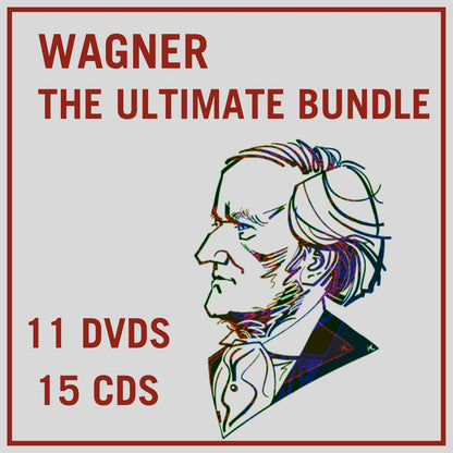 WAGNER: THE ULTIMATE BUNDLE (11 DVDs, 15 CDs)